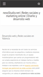 Mobile Screenshot of nexostudio.net